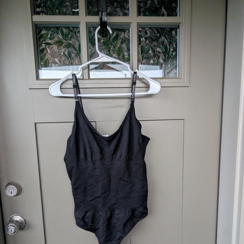 Unbranded Women's Black and Grey Bodysuit